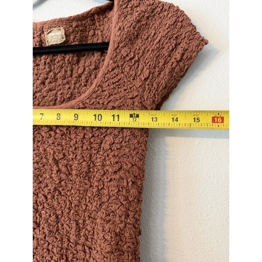 Free People Rust Brown Midi Dress - Picture 14 of 14